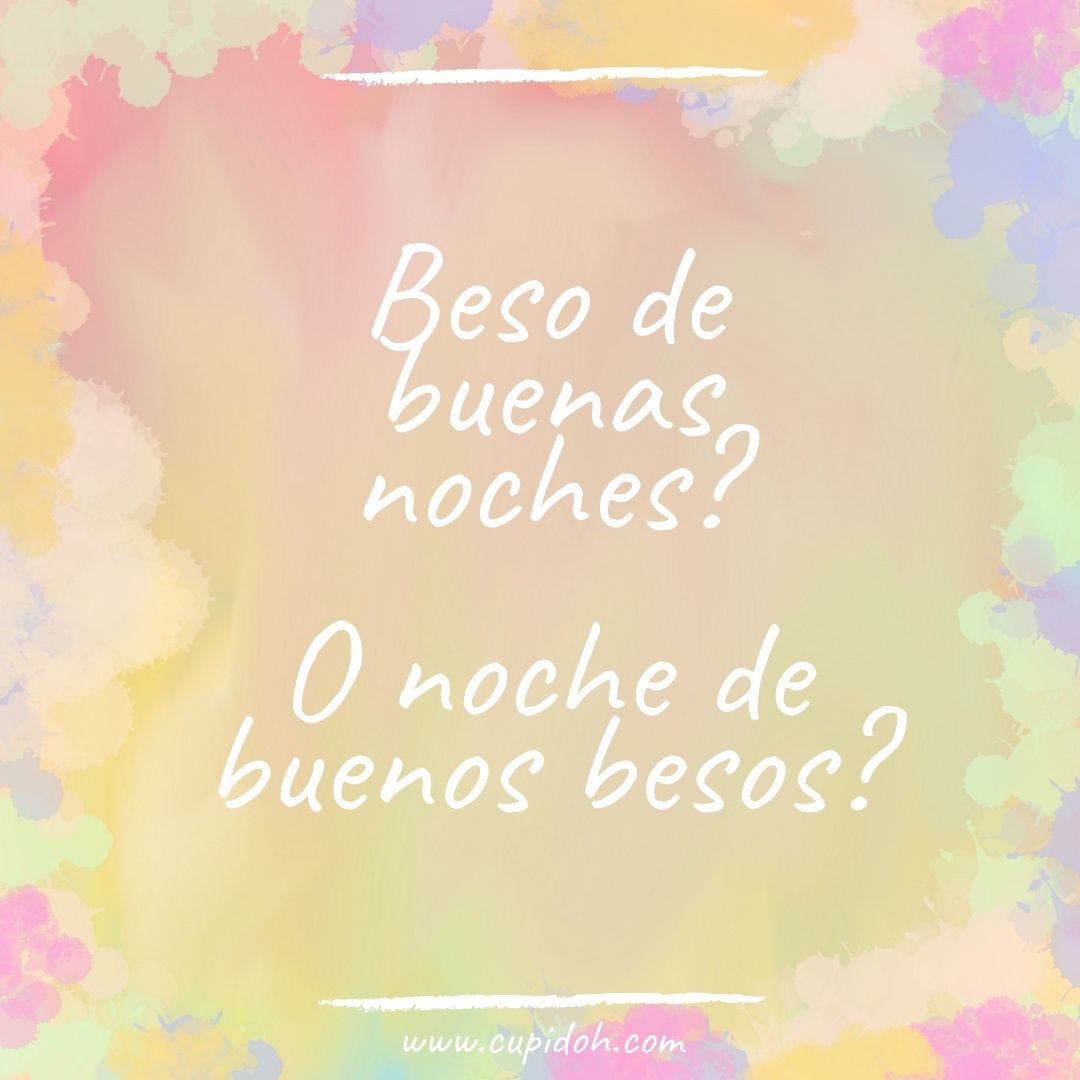 Beso de buenas noches