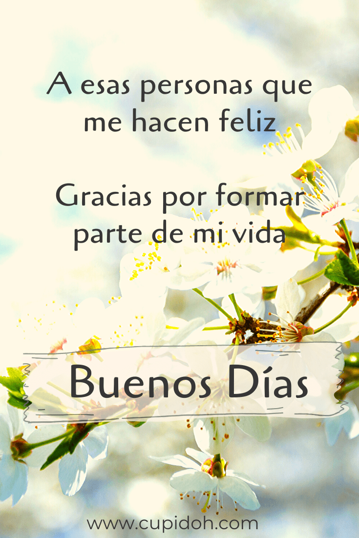 buenos días
