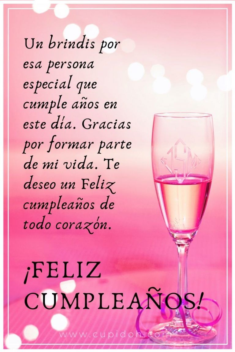 Felicitaciones de cumpleaños