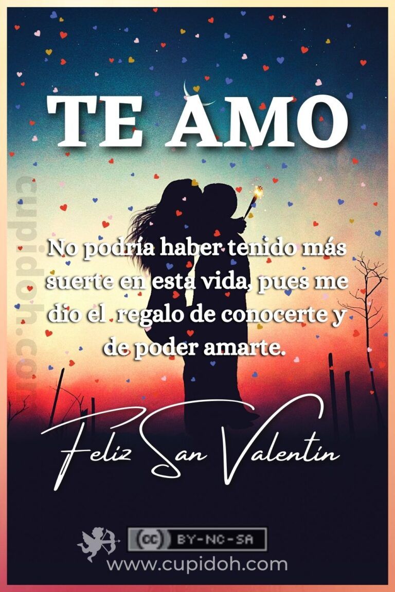 Feliz día de San Valentín