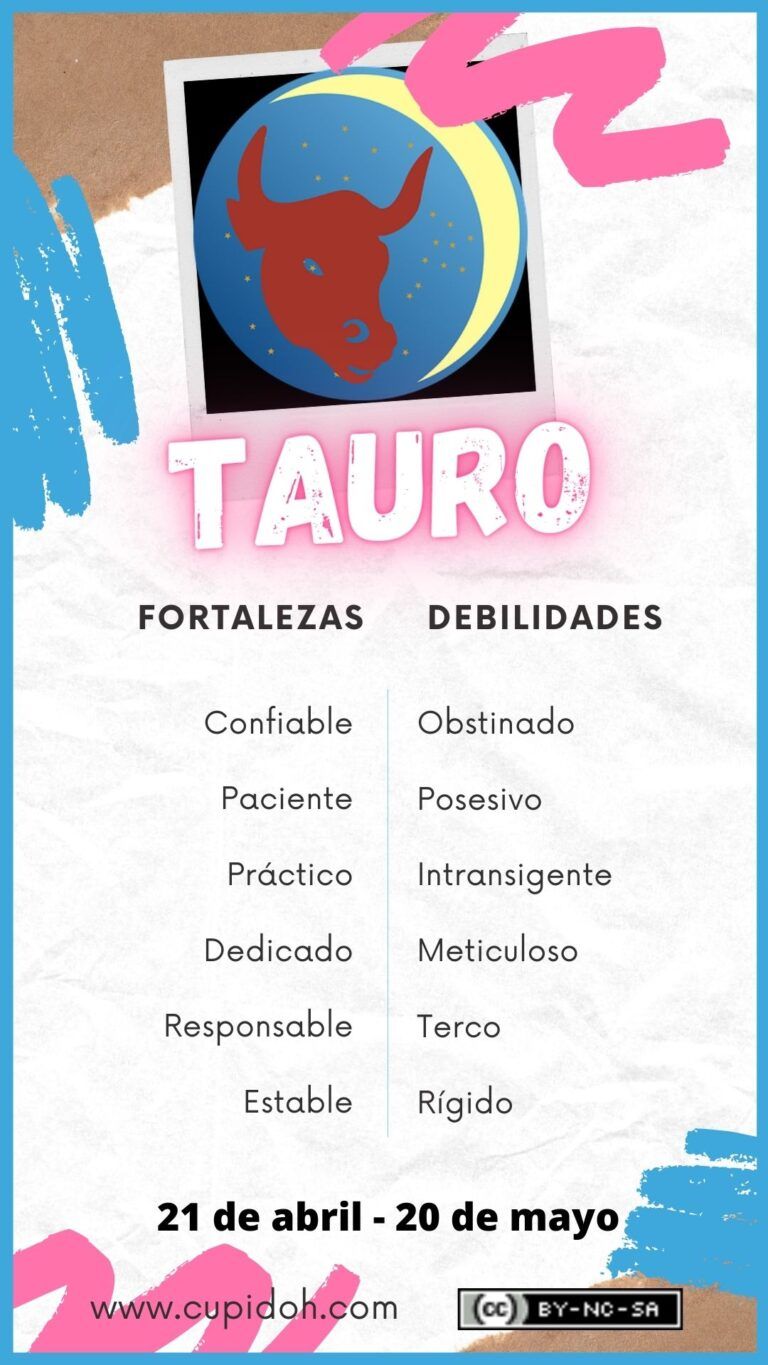 Signo del zodiaco Tauro