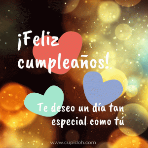 Felicitaciones de cumpleaños